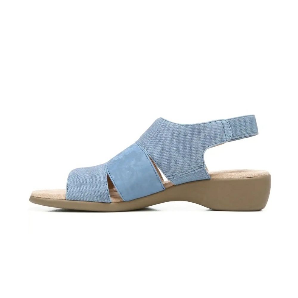 Lifestride Taura SandalsSize 7M Women's, Color Light blueNew no boxFaux … - Picture 3 of 10